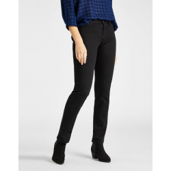 Dámské džíny Lee L301FS47 Marion straight black rinse 112105814
