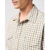 Košile pánská Wrangler 112350579 SS western shirt green