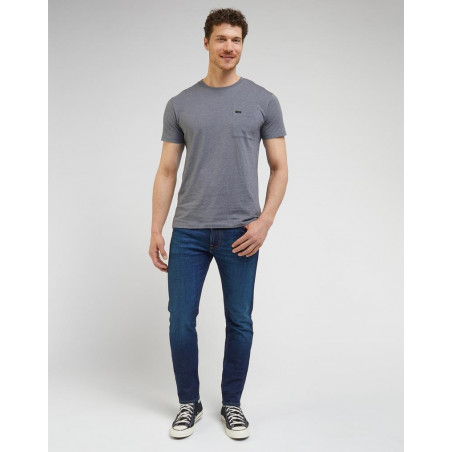 Pánské tričko Lee 112341706 L66JWTA66 ultimate pocket tee taint grey